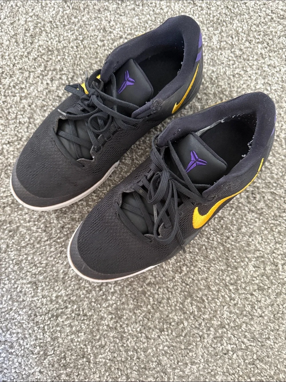 Nike Kobe 8 GS 'Lakers Away'